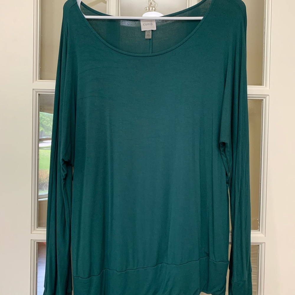 Long sleeve dressy tee